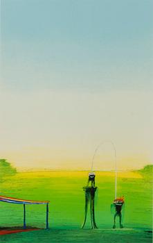 JUHANI LINNOVAARA, serigraph, signed, numbered 66/100.