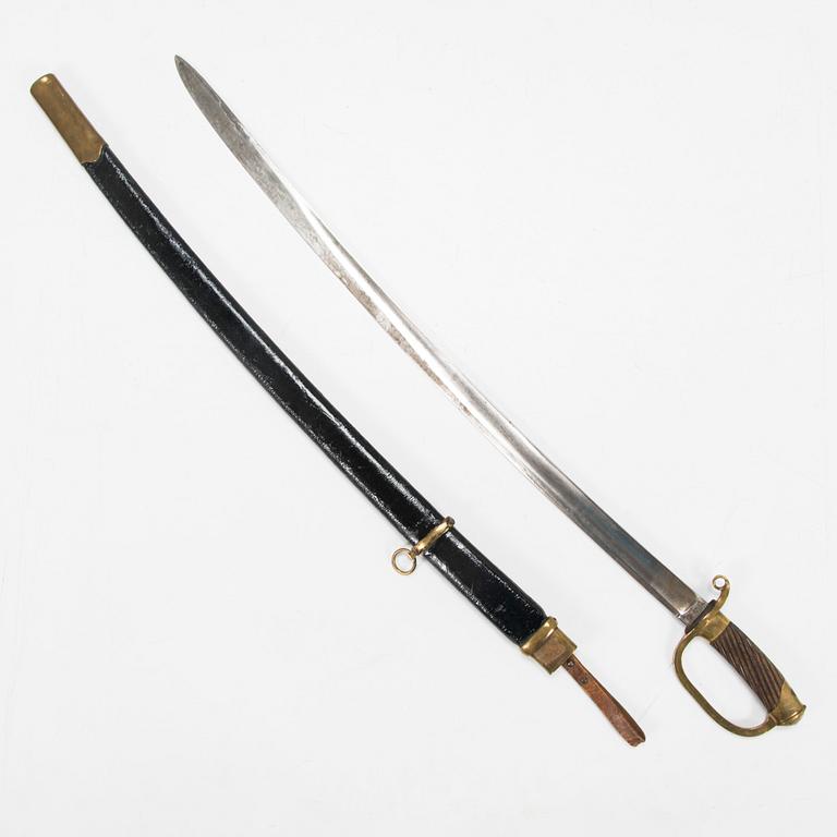 Shaska, för dragonmanskap, M1881, Ryssland.