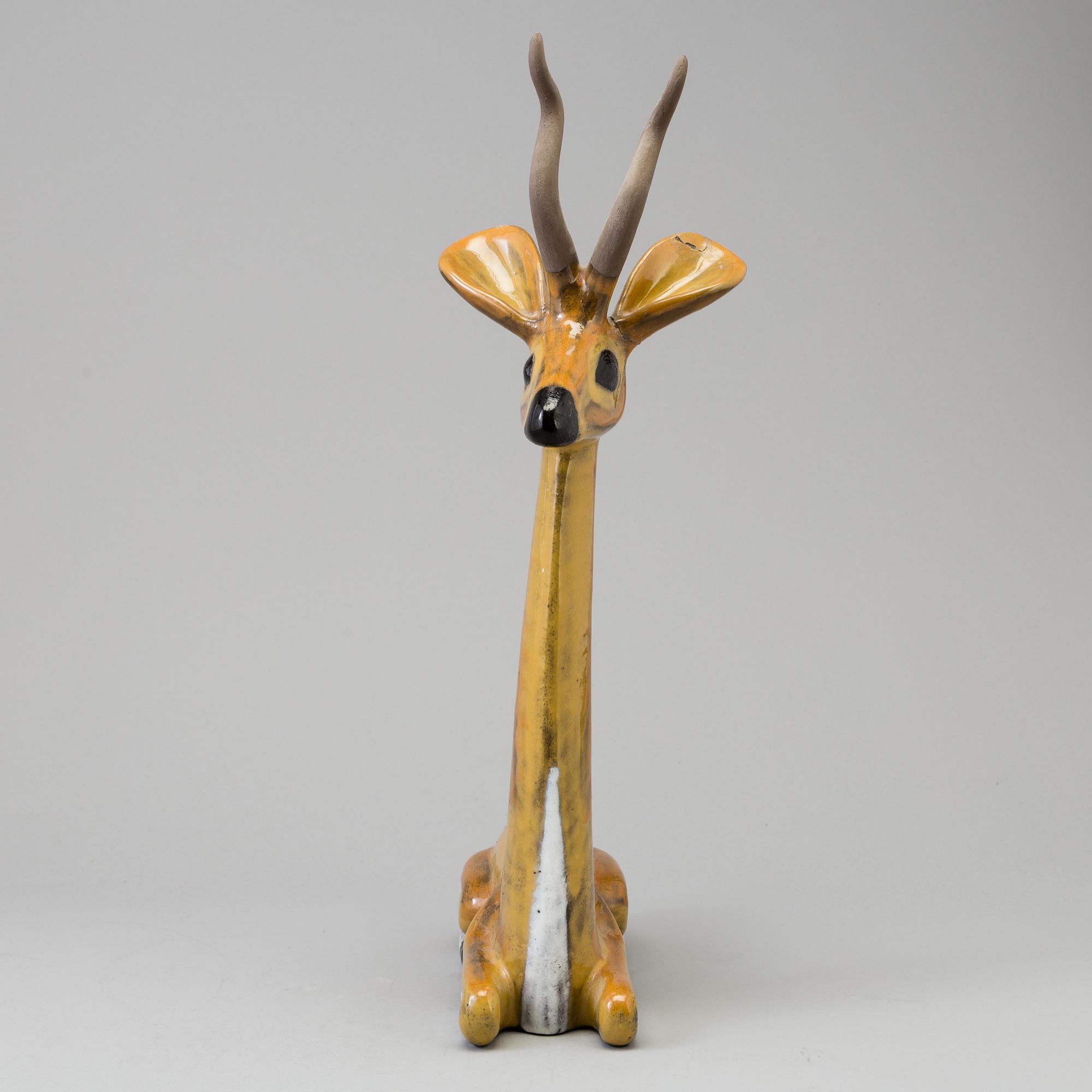 VICKE LINDSTRAND, a stoneware sculpture from Upsala Ekeby.