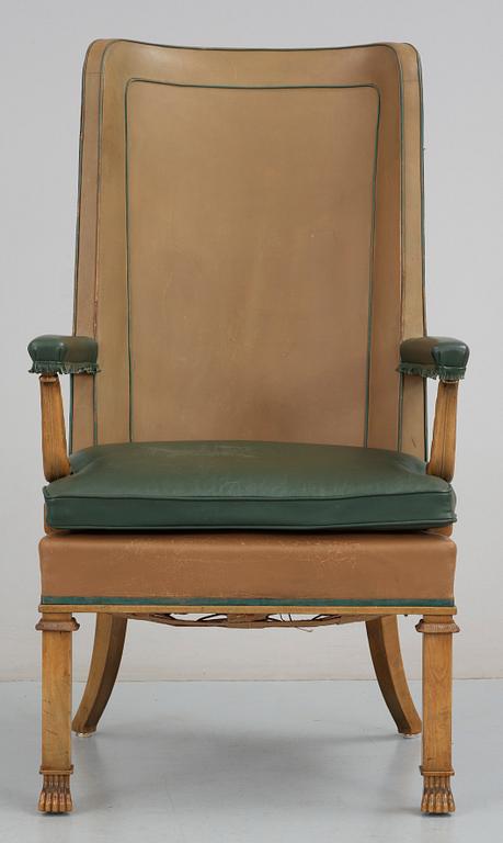 An Axel Einar Hjorth 'Caesar' armchair by NK ca 1928.