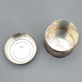 DOSA, silver, W.A. Bolin, Stockholm, 1950, vikt ca 204 gram.