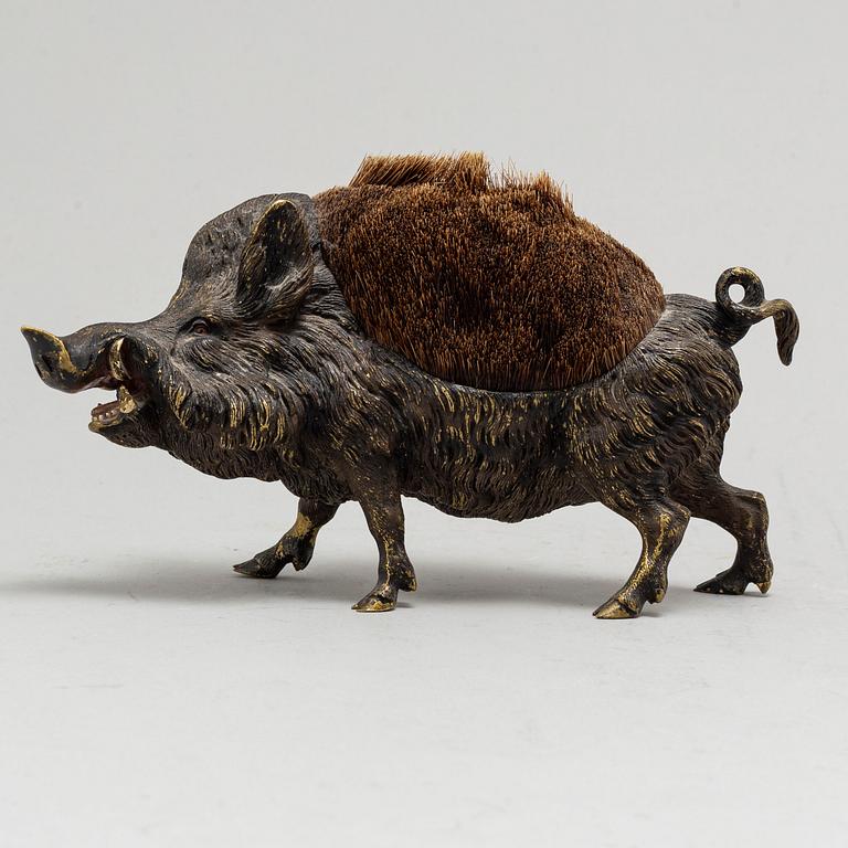 A Viennese cold painted bronze figurine, circa 1900.