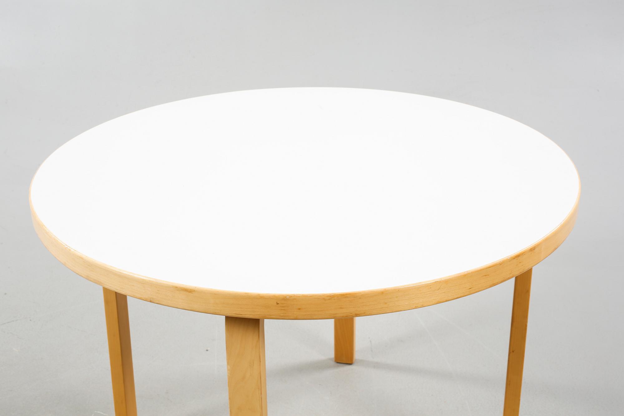 ALVAR AALTO, matbord, inköpt på Blidners, sent 1900-tal.