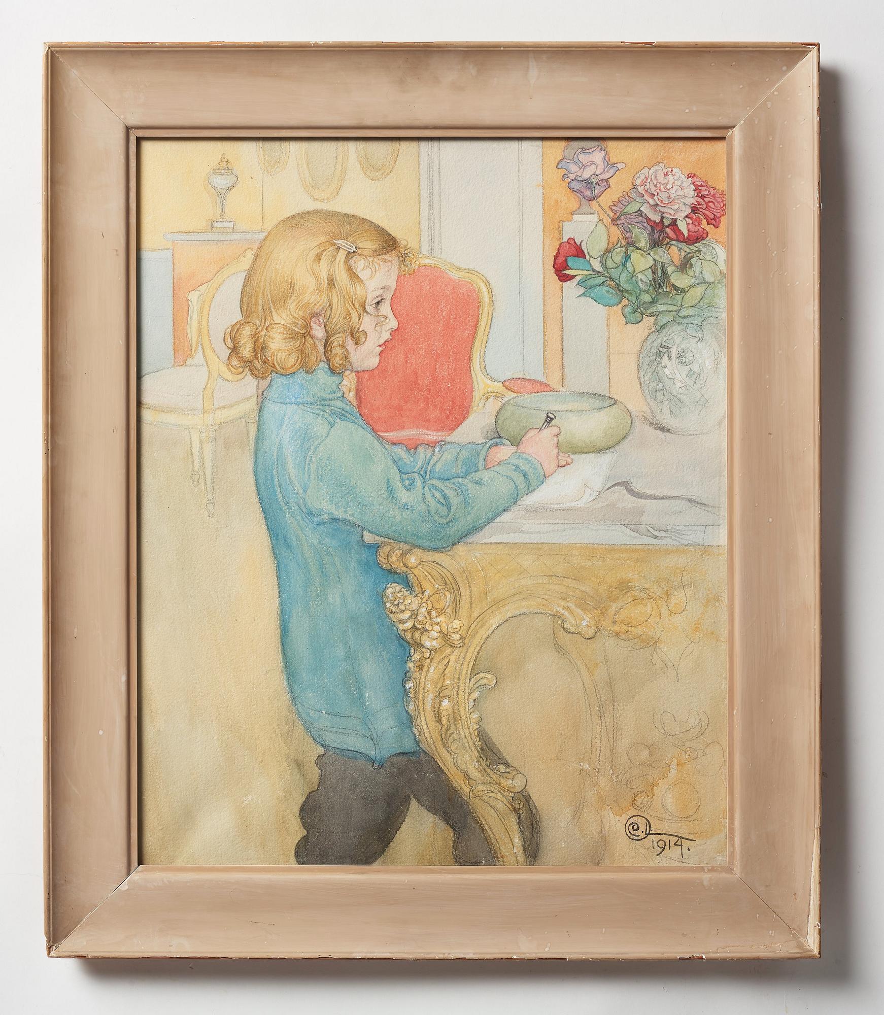 Carl Larsson, "Sven Lamm".