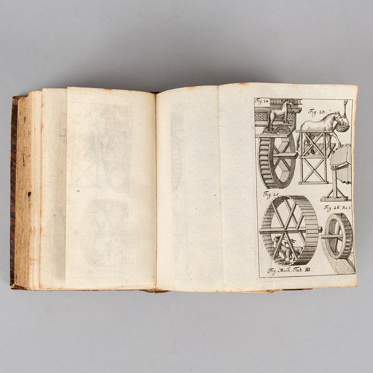 Mathematics, 1725, with 54 engraved plates.