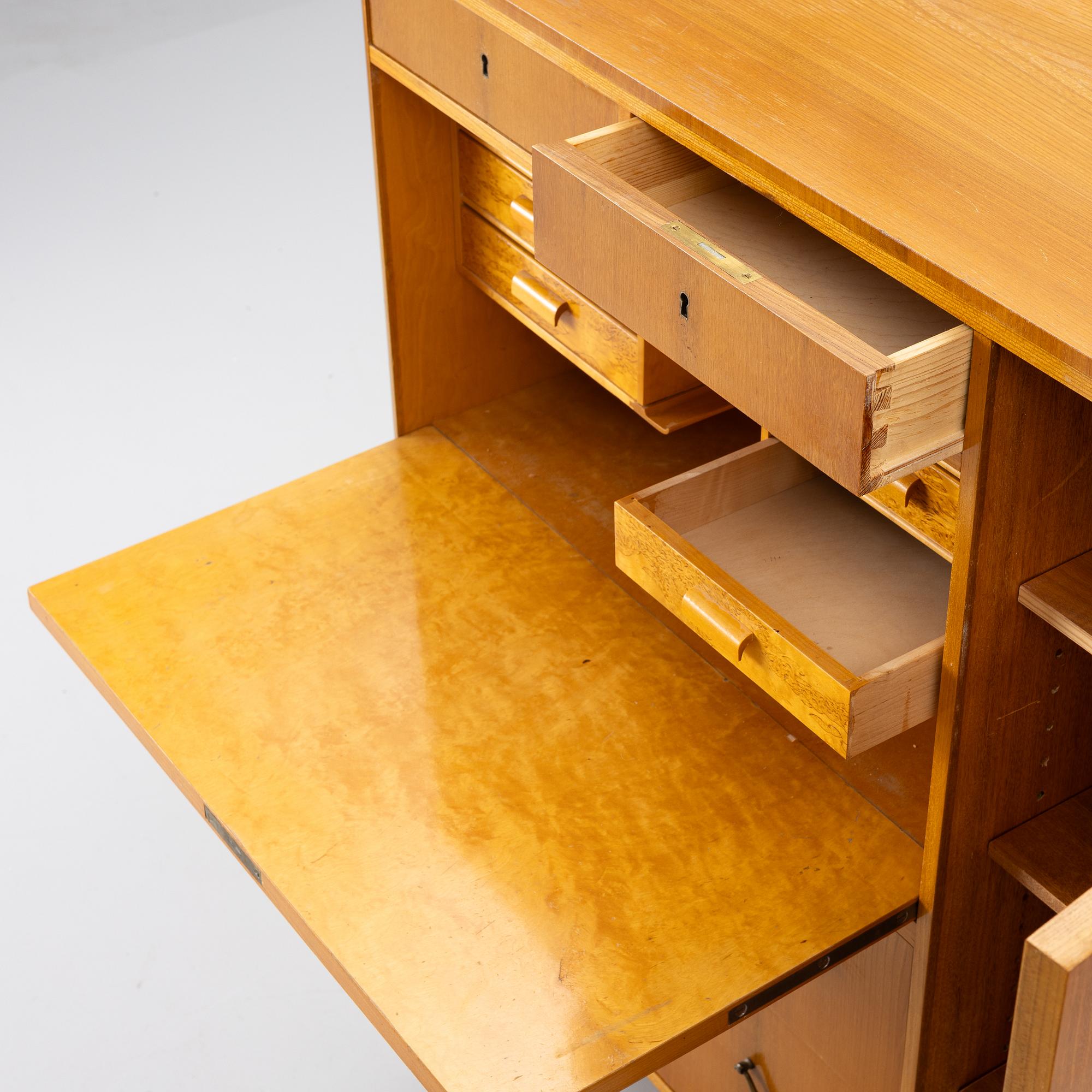 Secretaire, mid-20th century.