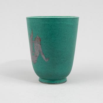 Wilhelm Kåge, an 'Argenta' vase, Gustavsberg.