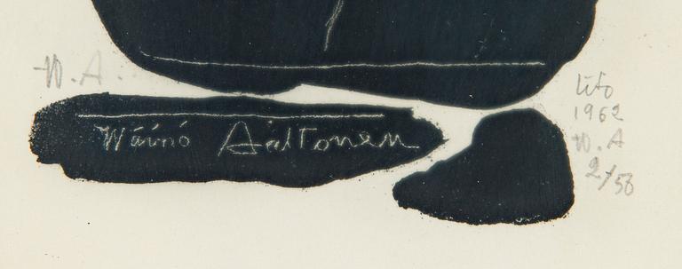 Wäinö Aaltonen, Mor och barn.