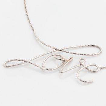 An Ebba Brahe necklace "Love".