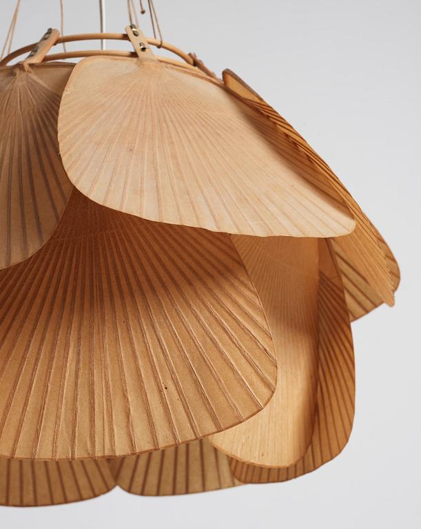 Ingo Maurer, an 'Uchiwa' ceiling light, for M Design, probably 1970s.