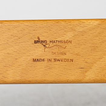 Bruno Mathsson, a pair of 'Eva' armchairs, Firma Karl Mathsson, Värnamo, 1959-62.