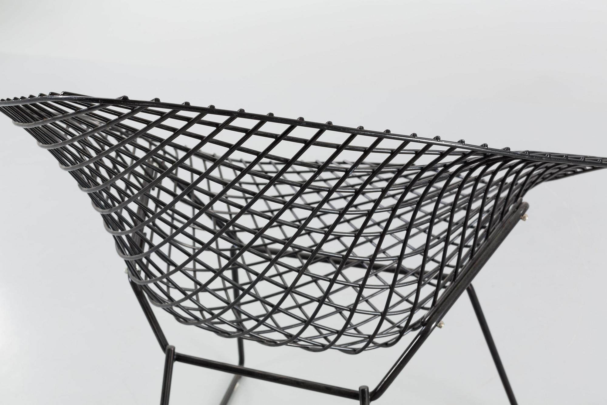 FÅTÖLJ, "Diamond chair", Harry Bertoia, Knoll.