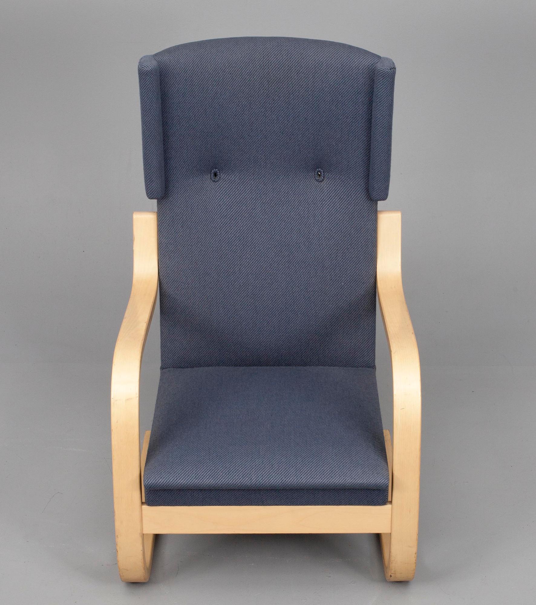 FÅTÖLJ, modell 401, Alvar Aalto, Artek. Modell formgiven 1947.
