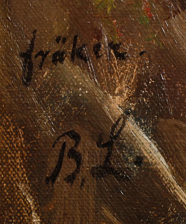 BRUNO LILJEFORS, tidigare tillskriven, olja på duk, monogramsign.