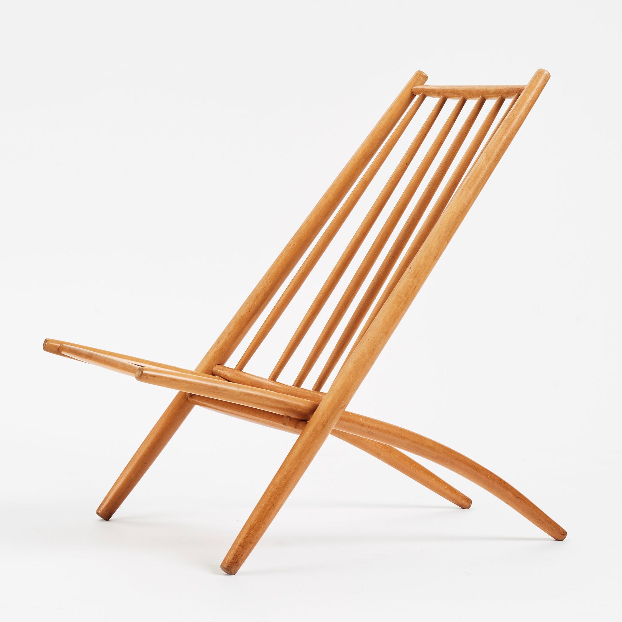 Ilmari Tapiovaara, vilstol, "Congo Chair", Laukaan Puu, Finland 1950-tal.
