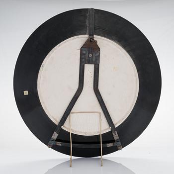 Birger Kaipiainen, a stoneware decorative dish signed Kaipiainen Arabia.