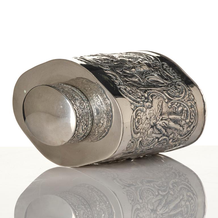 Tedos, sauceboat and cup, silver, including Ottoman Empire.