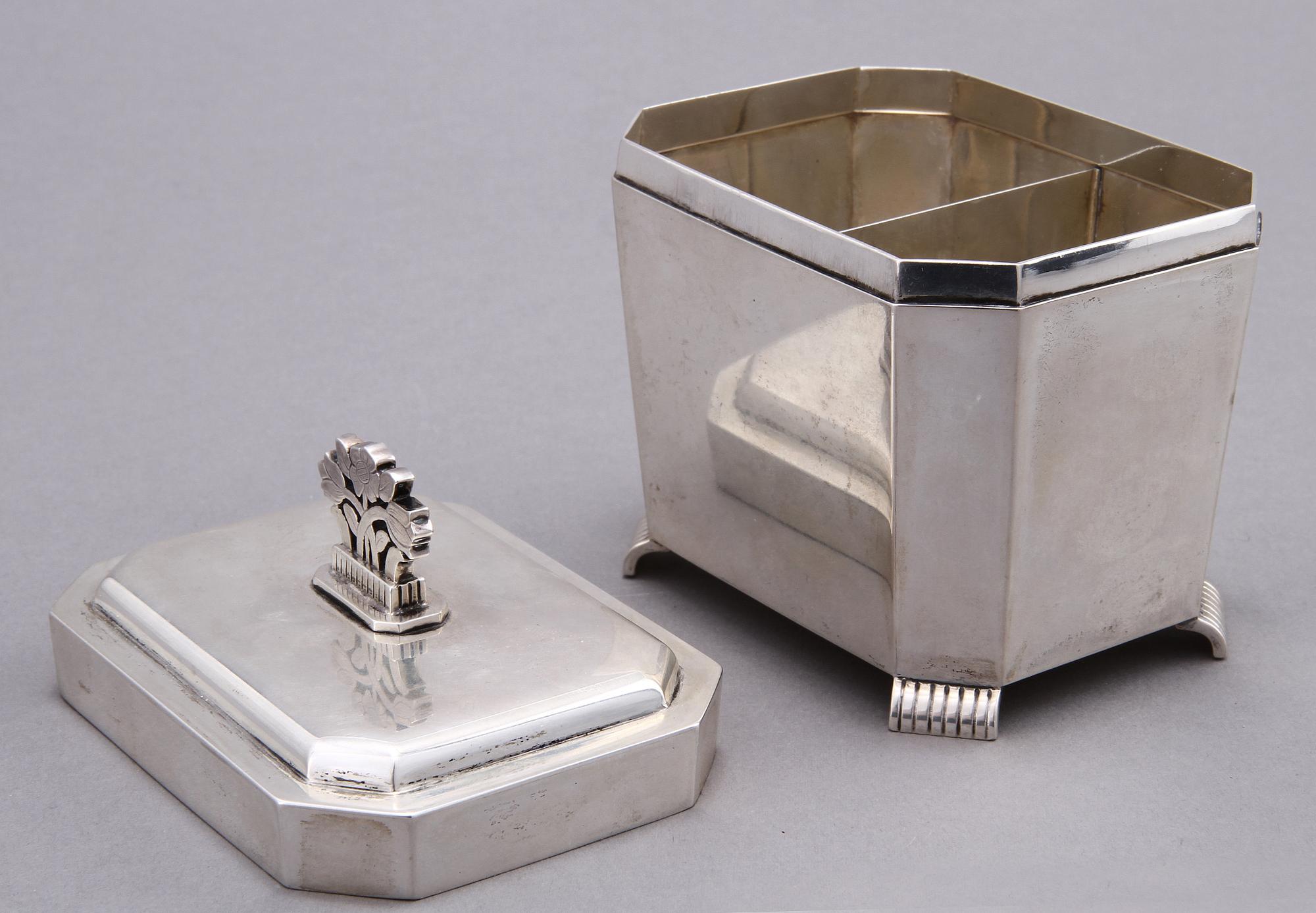 SKRIN, silver, W A Bolin, Stockholm, 1944. Ca 315 gr.