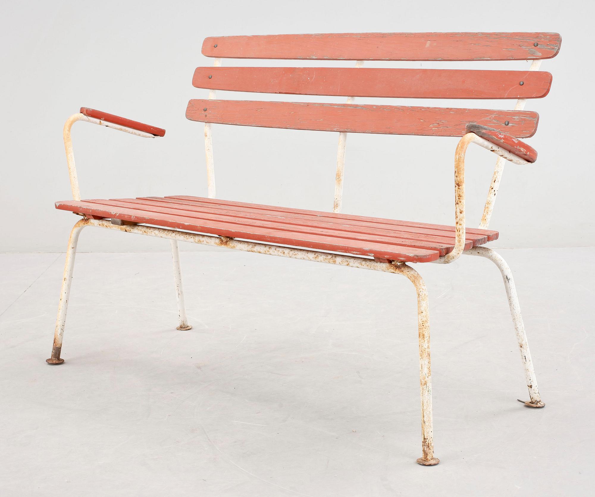 TRÄDGÅRDSSOFFA, 1900-talets mitt.