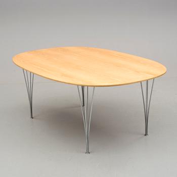 BORD, "Superellips", Bruno Mathsson och Piet Hein, Fritz Hansen, Danmark 1960-/70-tal.