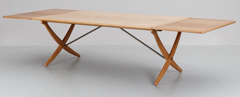 HANS J WEGNER 
Matbord, Andreas Tuck, Danmark, 1950-60-tal.