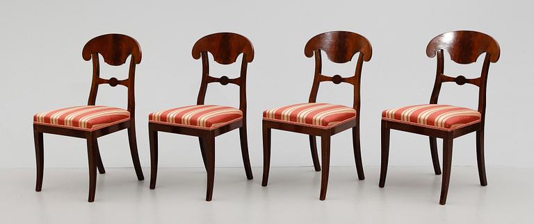 STOLAR, 4 st, Karl Johansstil, 1900-talets första hälft.