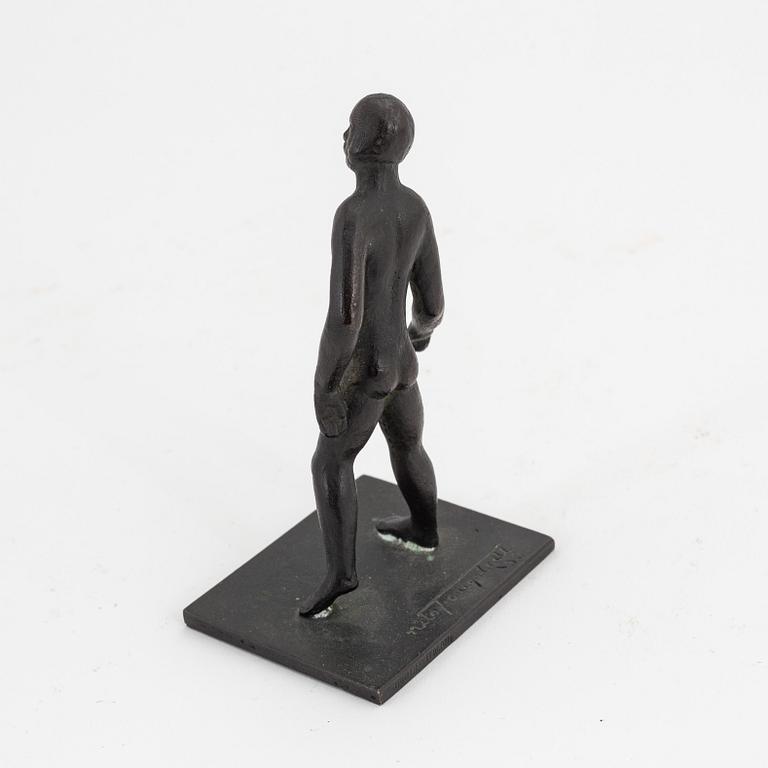 Nils Fougstedt, sculpture, bronze, signed and dated -36.