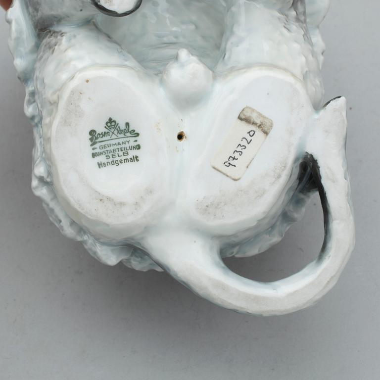 FIGURINER, 2 st, porslin, Rosenthal resp Bing & Gröndahl.