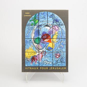 BOOK, "Chagall - Vitraux pour Jerusalem" Andre Sauret, editeur, Monte Carlo 1962.