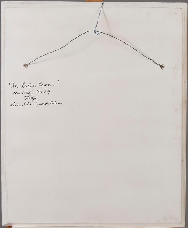 HELJÄ LIUKKO-SUNDSTRÖM,  unik relief, signerad Heljä Liukko-Sundström 2009.