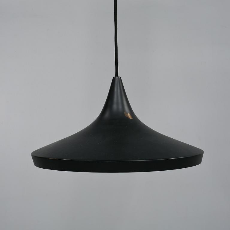 TAKLAMPA, "Beat light" modell: BLA01EU, Tom Dixon, 2000-tal. Höjd 18 cm.