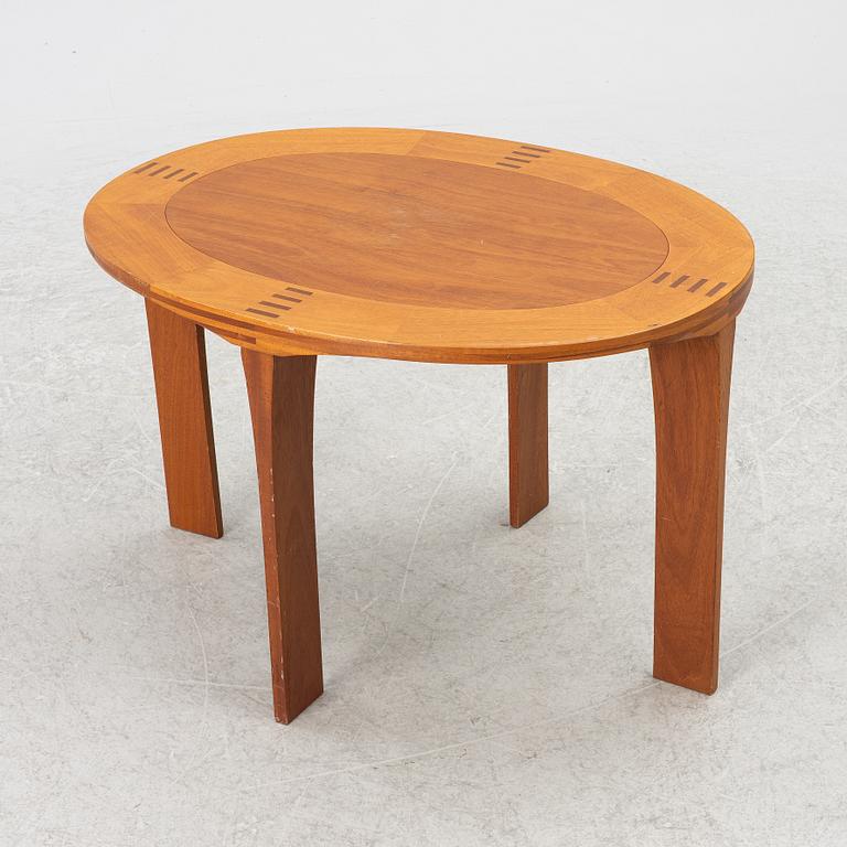 Stig Lönngren, a coffee table, cabinetmaker Lars Larsson, HI-group, Stockholm, 1977.