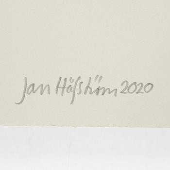 Jan Håfström, etsning, 2020, signerad 45/50.