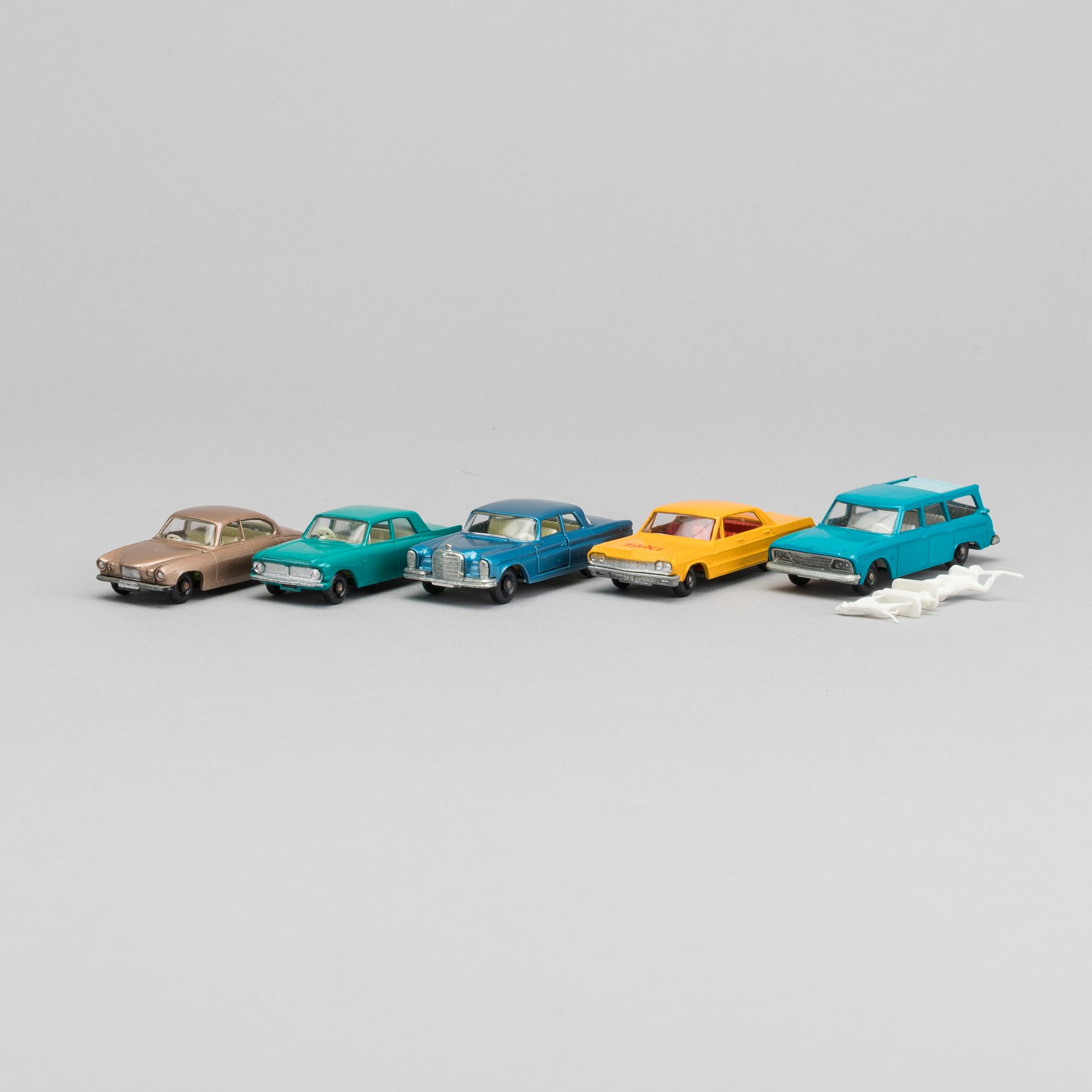 LESNEY MATCHBOX SERIES FIVE CARS.