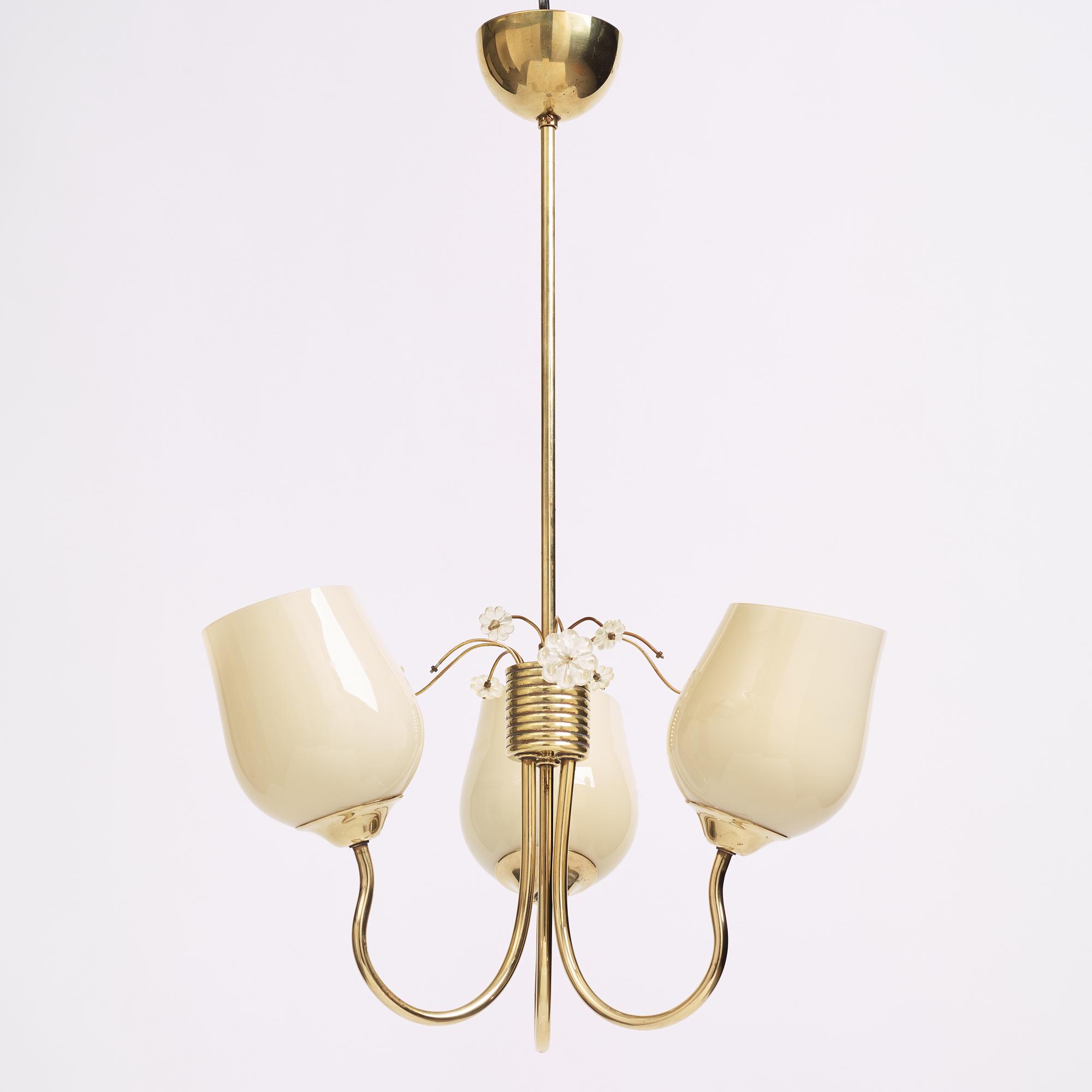 Itsu, taklampa, modell "ER 79/3", Finland 1950-tal.