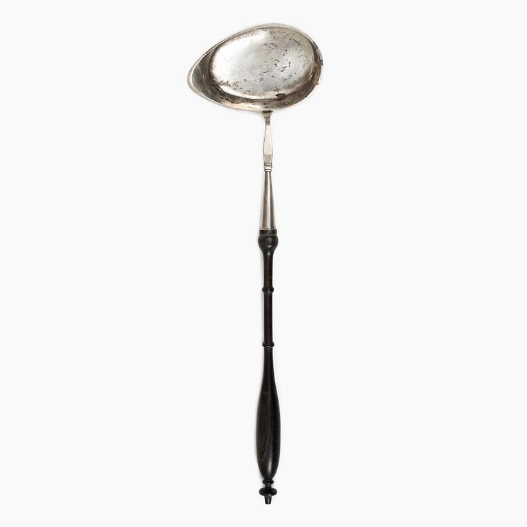 Pehr Fredrik Palmgren, soppslev, silver, Stockholm, verksam 1850-1878.