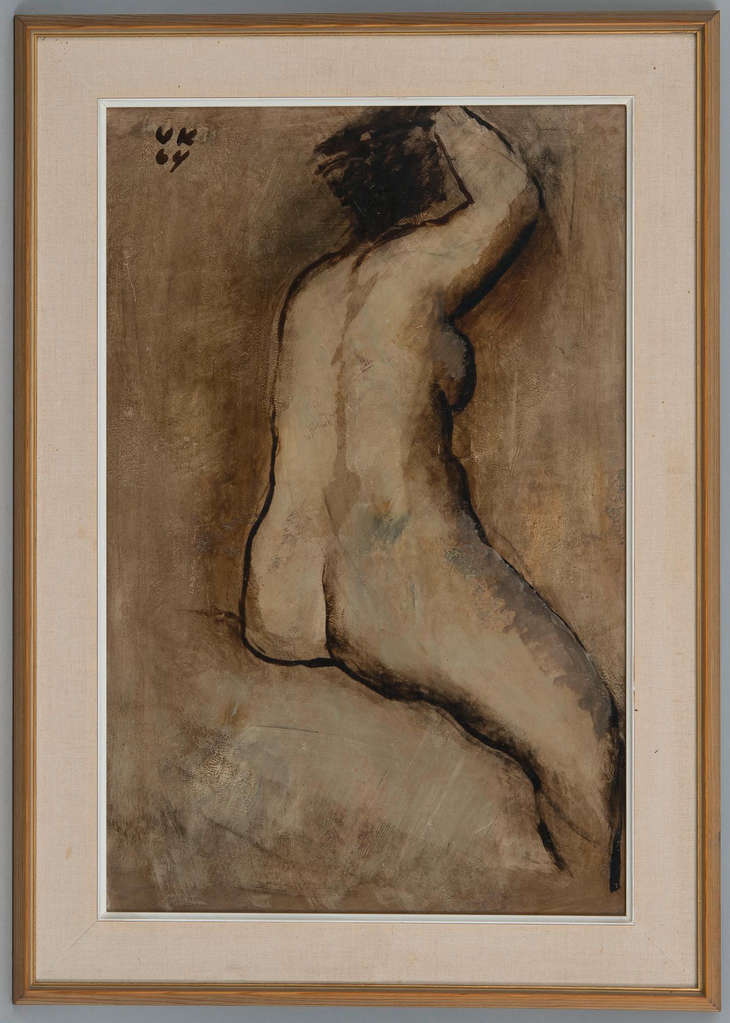 UNTO KOISTINEN, olja på skiva, signerad och daterad -64.