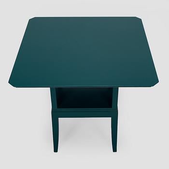 Eliel Saarinen, Fåtöljer, ett par och bord, "Blue suite" för Adelta, Finland 1980-tal.