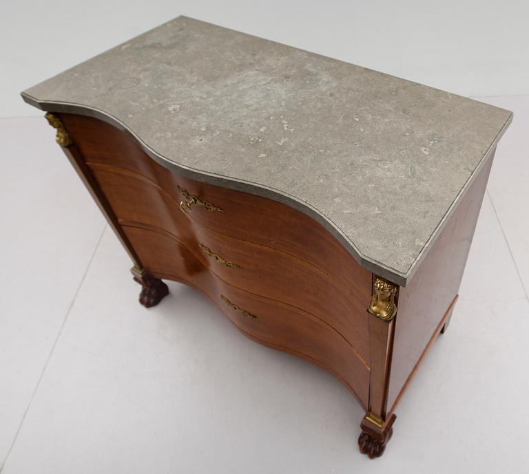 BYRÅ, empirestil, Johan Carlsson, Tullhuset i Stockholm, 1920-/30-tal.