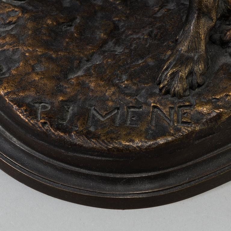 PIERRE JULES MÈNE, after, sculpture, bronz, signed.