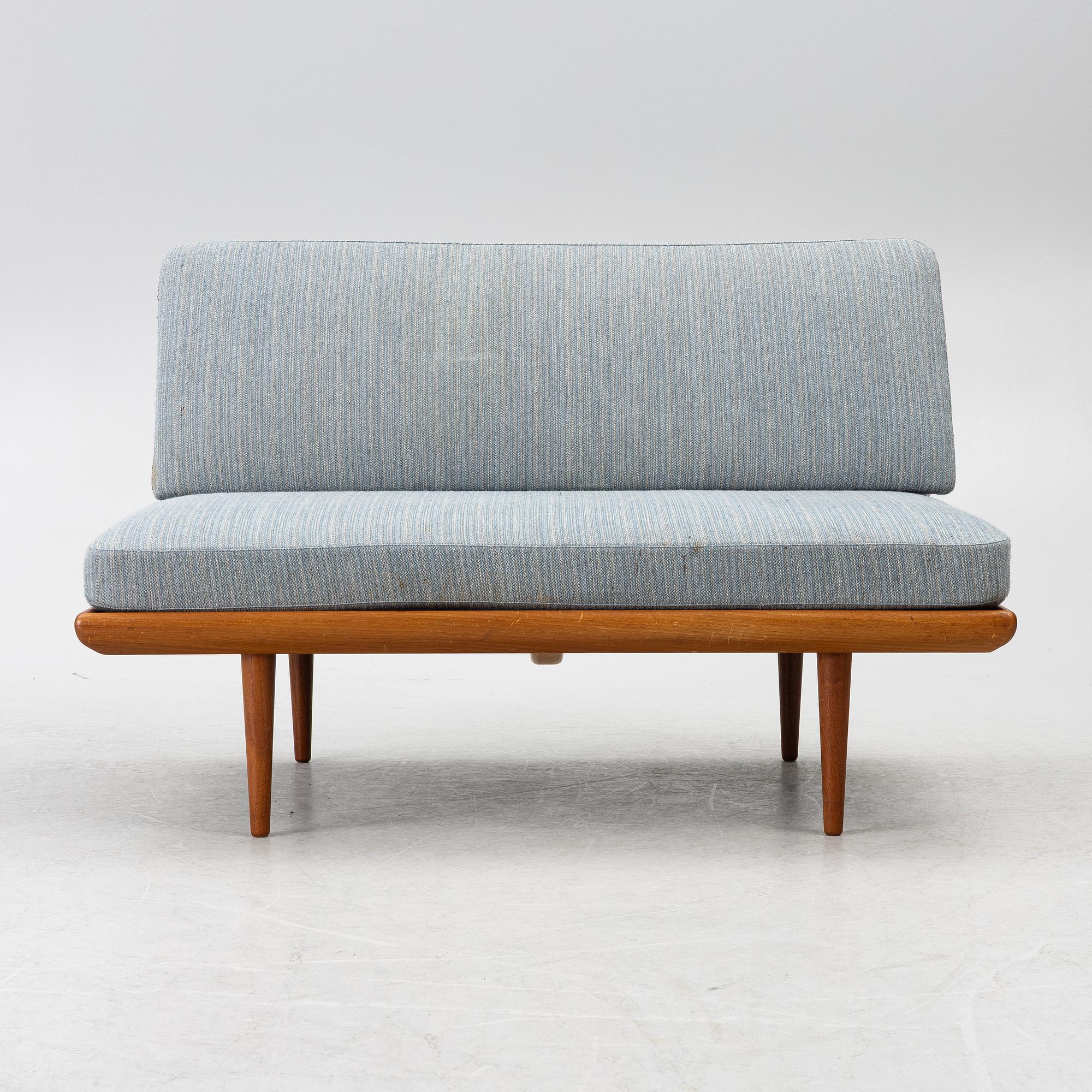 Peter Hvidt & Orla Mølgaard Nielsen, a 'Minerva' sofa, France & Son, Denmark, 1960's.