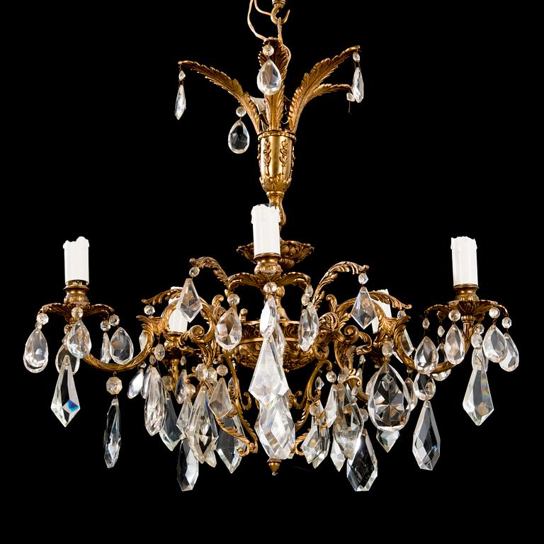 KATTOKRUUNU, empiretyylinen, 1920-luku.