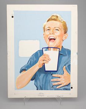 REKLAMORIGINAL, 2st, bl.a. TOY-tuggummi,1900-talets mitt.