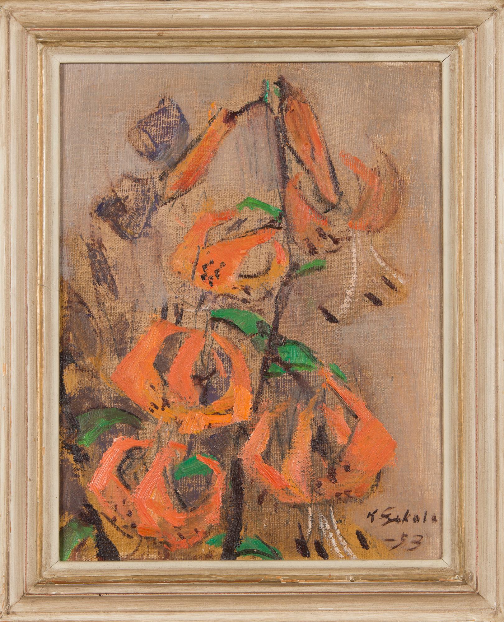 Kalle Eskola, Kukka-aihe.