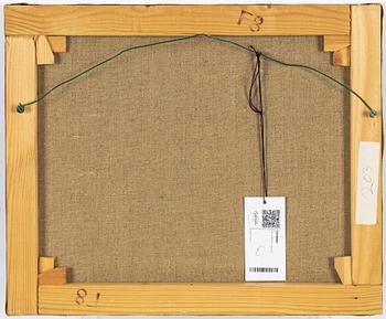 Uno Vallman, olja på duk, signerad och daterad 1981.