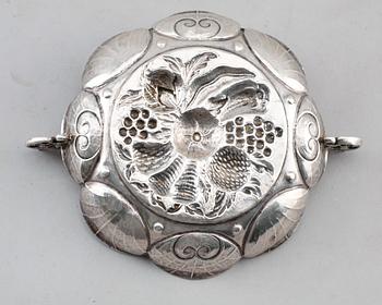 SKÅL, silver, otydliga stämplar, sannolikt 1800-tal. Vikt ca 87 g.