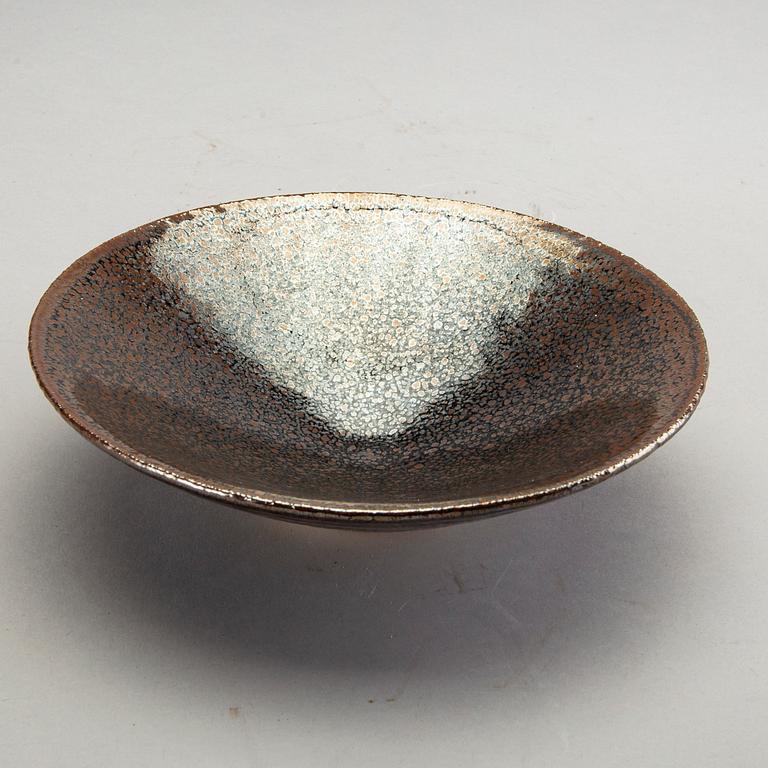 A Morikazu Kimura stone ware bowl  later part of the 20th century.