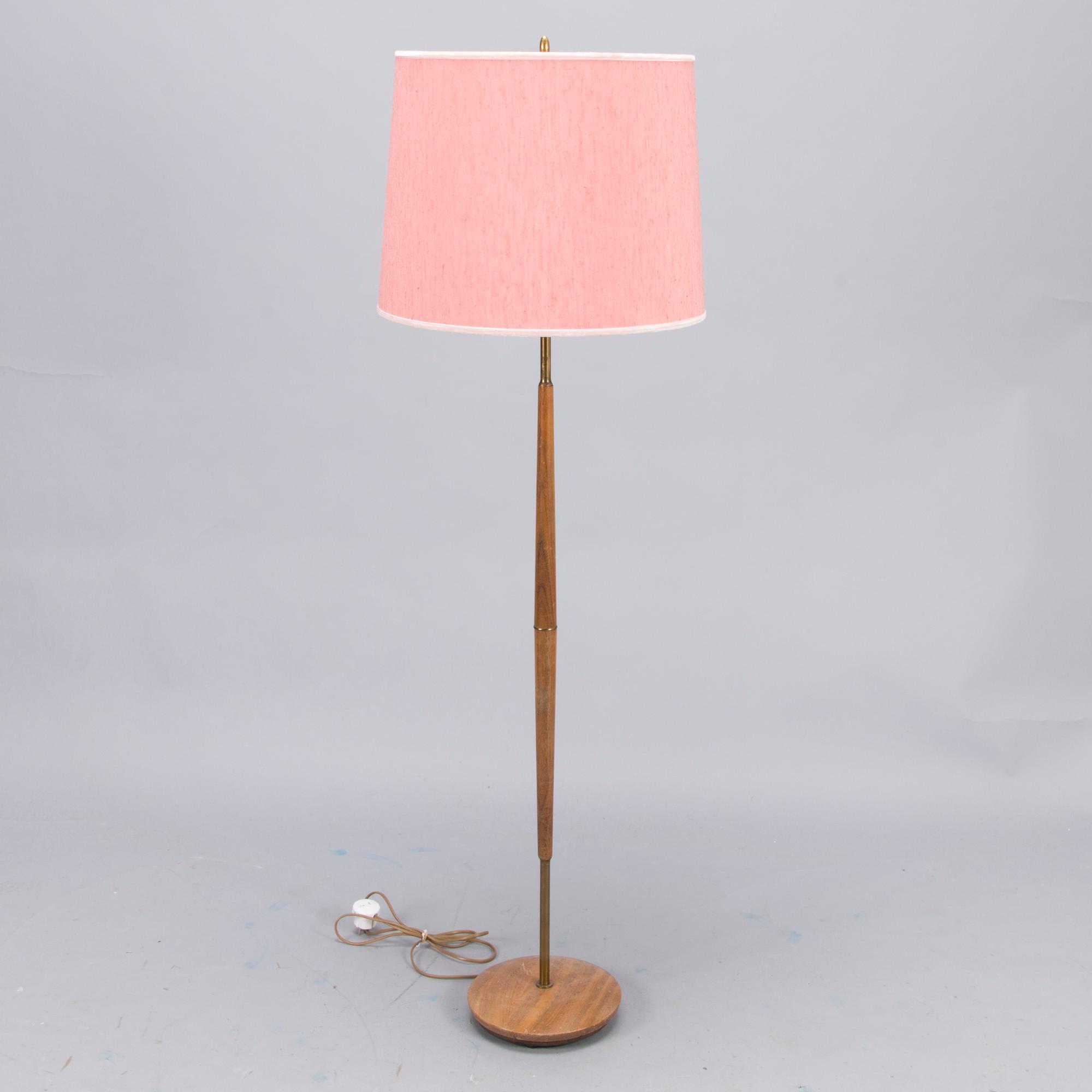 A mid-20th Century floor lamp, Kone-Tukku Finland.
