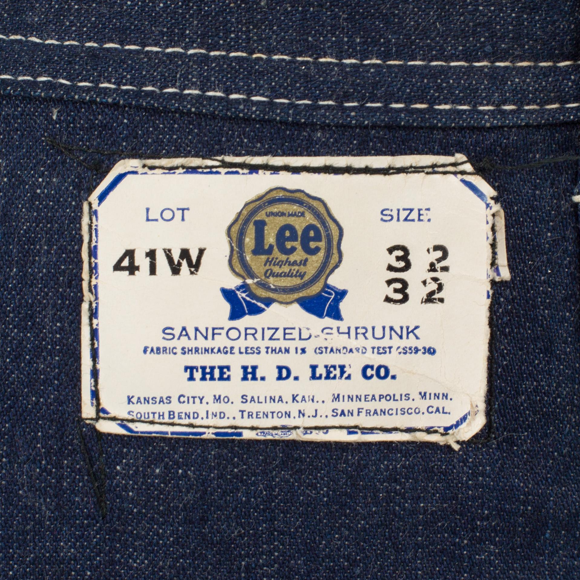LEE, jeans, 1950-tal. Storlek 32/32.
