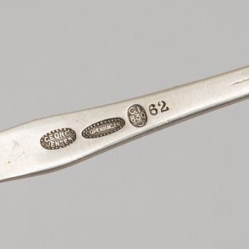 Georg Jensen, serving spoon, silver, Denmark 1915-19.
